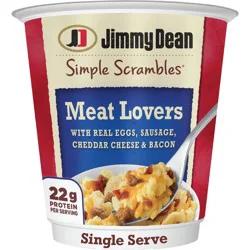 Jimmy Dean Simple Scrambles Meat Lovers - 5.35oz