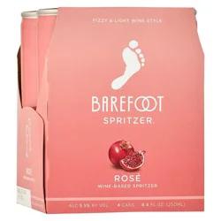 Barefoot Refresh Rosé Wine-Based Spritzer- 4pk/250ml Cans