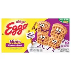 Eggo Minis Frozen Waffle Bites, Cinnamon Toast, 10.75 oz, 10 Count, Frozen