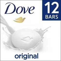 Dove Beauty White Moisturizing Beauty Bar Soap - 12pk - 3.75oz each