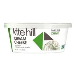 Kite Hill Chive Almond Milk Cream Cheese Spread - 8oz