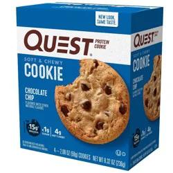 Quest Nutrition 15g Protein Cookie - Chocolate Chip Cookie - 4ct