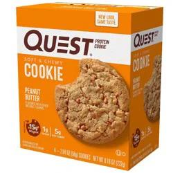 Quest Nutrition Protein Cookie - Peanut Butter - 4ct