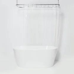 PEVA Medium Weight Shower Liner Clear - Made By Design