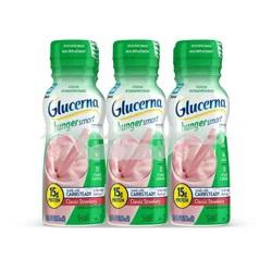 Glucerna Hunger Smart Nutrition Shake - Classic Strawberry - 6ct/60 fl oz