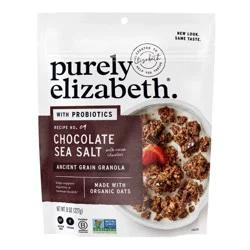 purely elizabeth. Purely Elizabeth Chocolate Sea Salt Probiotic Granola - 8oz