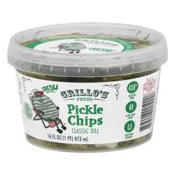 Grillo's Pickles Italian Dill Chips - 16oz