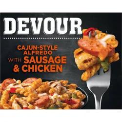 Devour Frozen Cajun Style Alfredo with Sausage and Chicken - 10oz