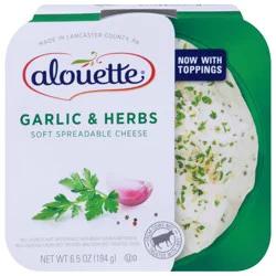 Alouette Soft Garlic & Herbs Spreadable Cheese 6.5 oz