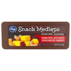 Kroger Cheddar Cheese Cranberry & Cashew Snack Medleys