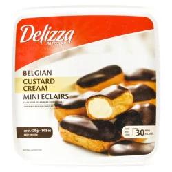 Delizza Belgian Custard Cream Mini Eclairs