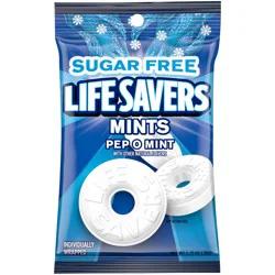 LIFE SAVERS Pep-O-Mint Breath Mints Hard Candy, 2.75 oz Bag