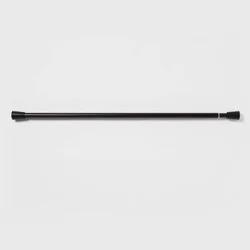 72" Rust Resistant Shower Curtain Rod Black - Made By Design