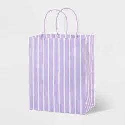 Small Striped Gift Bags Pastel Lavender - Spritz