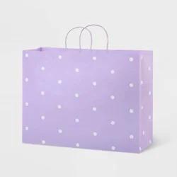 Large Dot Gift Bags Purple - Spritz