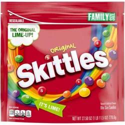 Starburst Skittles Original Family Size Chewy Candy - 27.5oz
