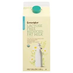 GreenWise Organic Lactose Free Reduced Fat Milk