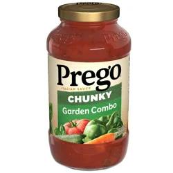 Prego Chunky Combo Garden Harvest Pasta Sauce