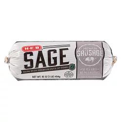 H-E-B Fresh Pork Sage Sausage