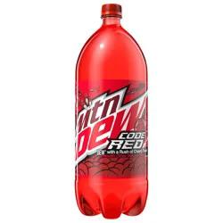 Mountain Dew Code Red DEW With A Rush Of Cherry 2 Liter