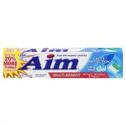 Aim Cavity Protection Ultra Mint Gel Toothpaste