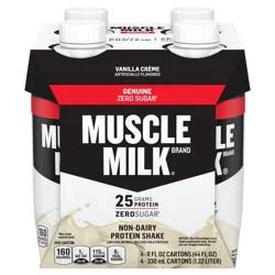 Muscle Milk Genuine Nondairy Vanilla Creme Protein Shake