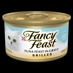Fancy Feast Purina Fancy Feast Grilled Gourmet Wet Cat Food Tuna Feast In Gravy - 3oz