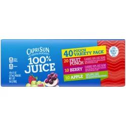 Capri Sun 100% Juice, Variety Pack