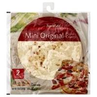 Signature Select Pizza Crust Mini Bag 2 Count - 10 Oz