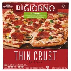 DIGIORNO Frozen Pizza - Supreme Pizza - Thin Crust Pizza