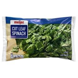 Meijer Steamable Cut Leaf Spinach