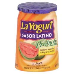 La Yogurt Sabor Latino Blended Lowfat Guava Yogurt