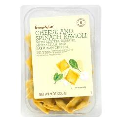 GreenWise Cheese and Spinach Ravioli
