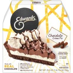 Edwards Hershey's Cream Pie With a Chocolate Cookie Crust