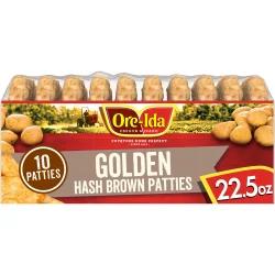 Ore-Ida Golden Hash Brown Patties Shredded Frozen Potatoes