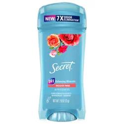 Secret Fresh Clear Gel Antiperspirant and Deodorant for Women - Delicate Rose - 2.6oz