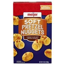 Meijer Soft Pretzel Bite with Cheddar Cheese Filling