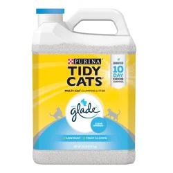 Purina Tidy Cats Clumping Cat Litter With Glade Tough Odor Solutions For Multiple Cats