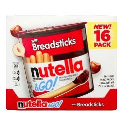 Nutella & Go Hazelnut Spread & Breadsticks