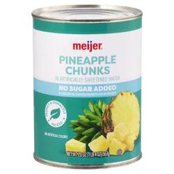 Meijer No Sugar Added Pineapple Chunks