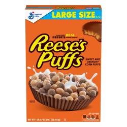 Reese's Puffs Large Size Peanut Butter Corn Puffs 16.7 oz