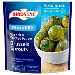 Birds Eye Steamfresh Flavor Full Sea Salt & Cracked Pepper Brussels Sprouts