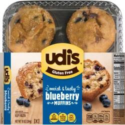 Udi's Gluten Free Blueberry Muffins