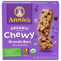 Annies Homegrown Organic Chocolate Chip Chewy Granola Bars