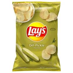 Lay's Potato Chips Dill Pickle Flavored 7 3/4 Oz