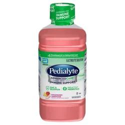 Pedialyte AdvancedCare Electrolyte Solution - Strawberry Lemonade - 33.8 fl oz
