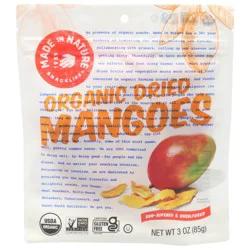 Made in Nature Dried Organic Mangoes 3 oz