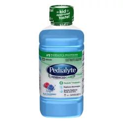 Pedialyte Advanced Care Oral Electrolyte Solution Blue Raspberry 1l