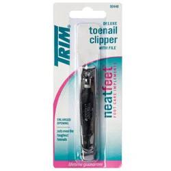 Trim Neat Feet Deluxe Toenail Clipper with File