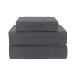 Everyday Living Jersey Sheet Set - Charcoal